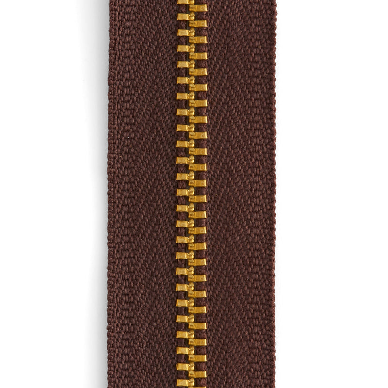 YKK #45 Brass Zipper Tape