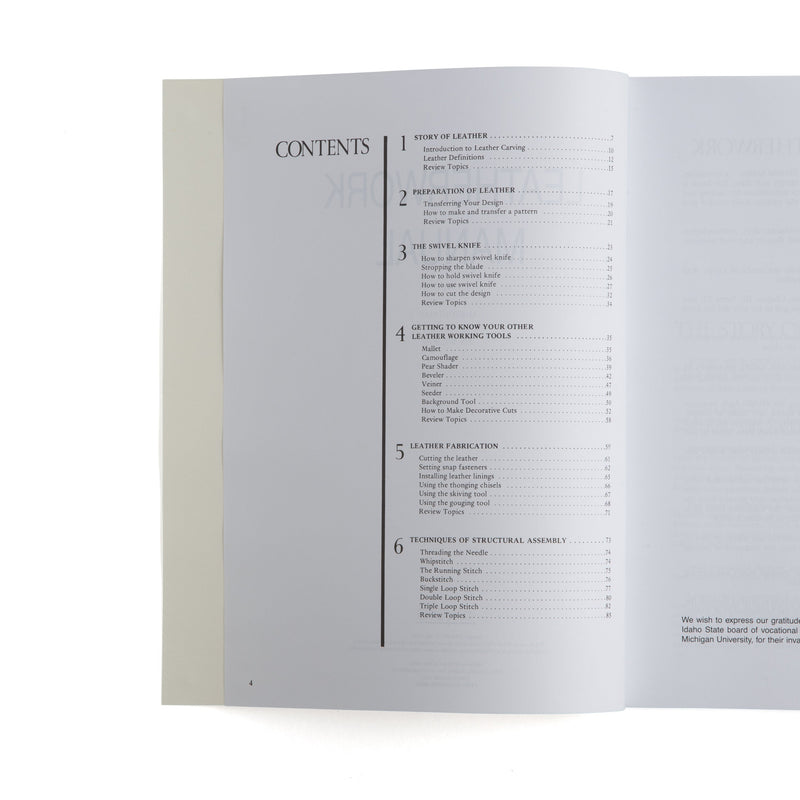 Leatherwork Manual