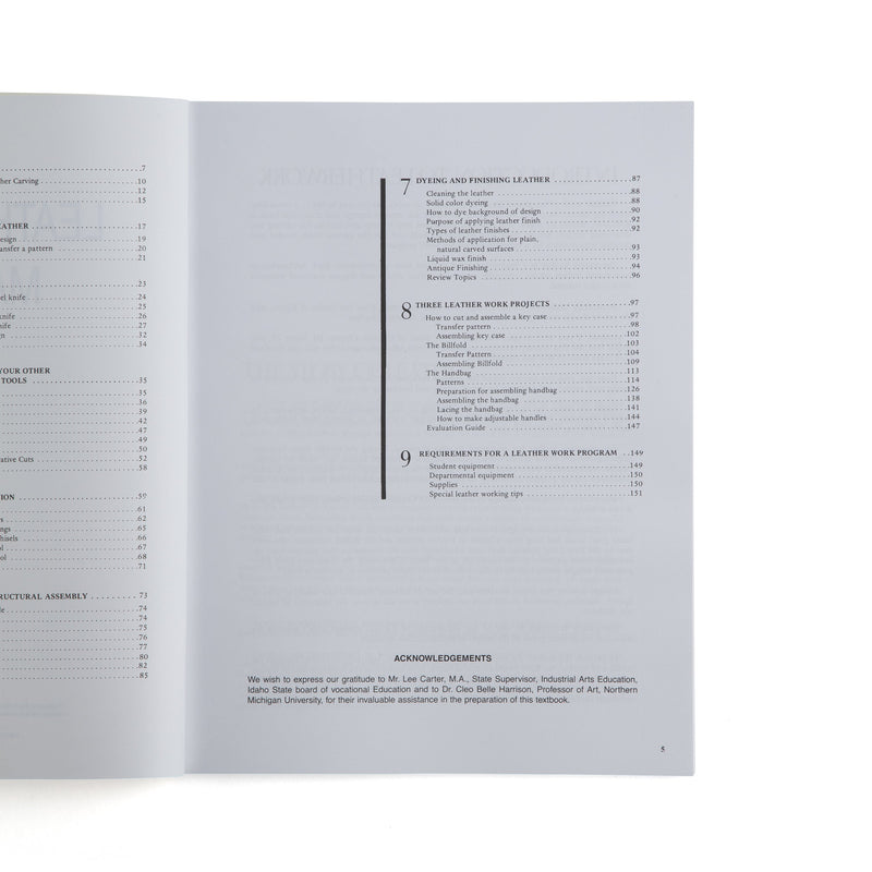 Leatherwork Manual