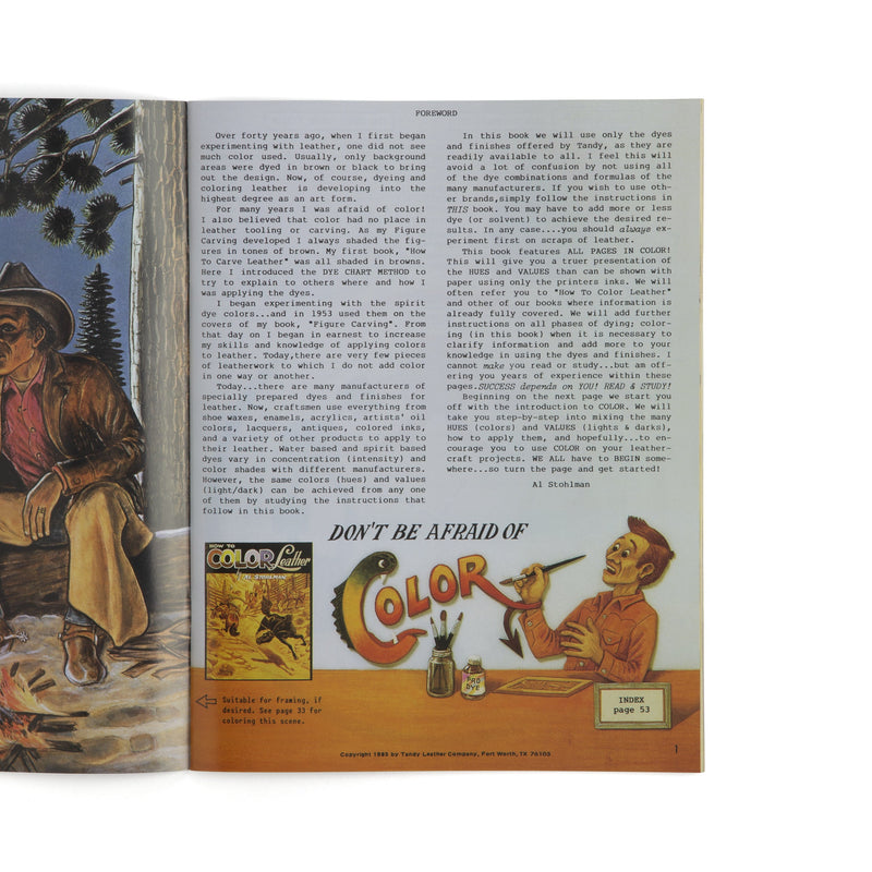 Libro de cuero para colorear