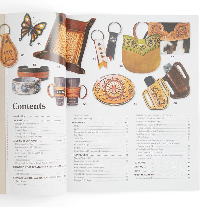 Proyectos en Libro de Cuero