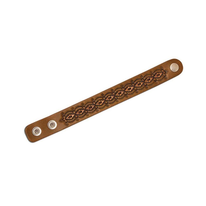 Pulseras de cuero ajustables