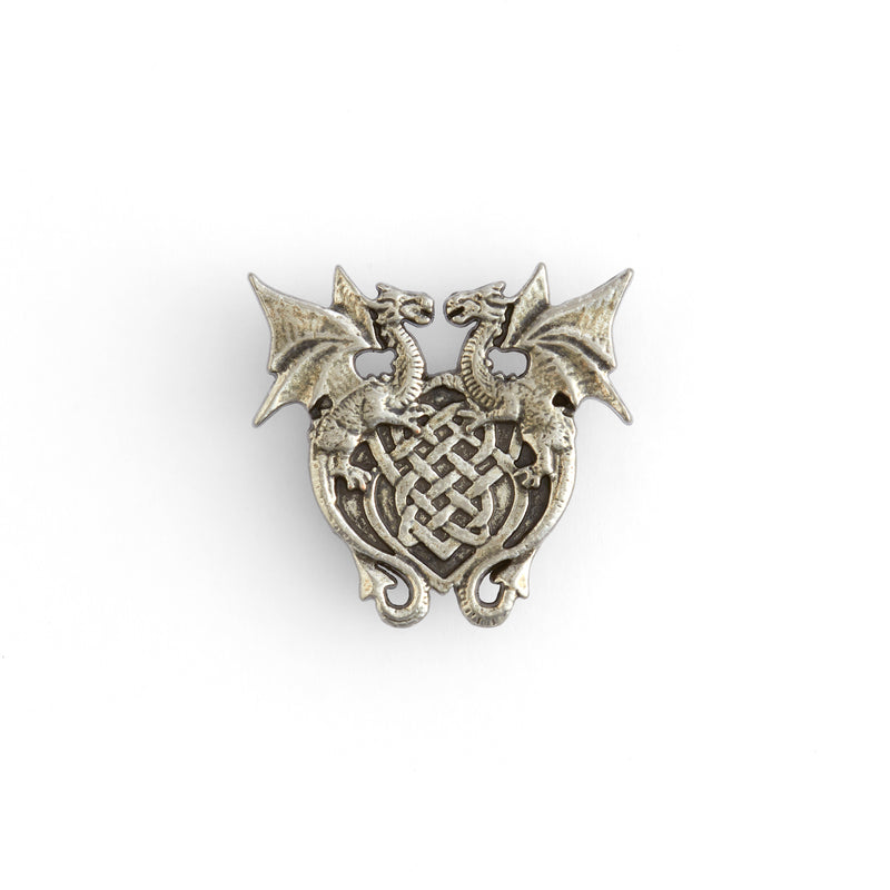 Winged Dragon Crest Concho