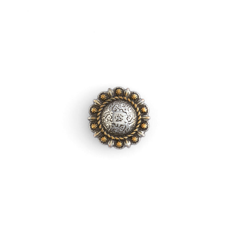 Conchos redondos de bayas con cuerdas