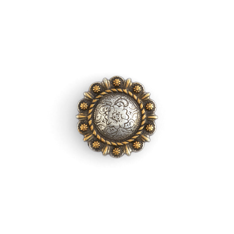 Conchos redondos de bayas con cuerdas
