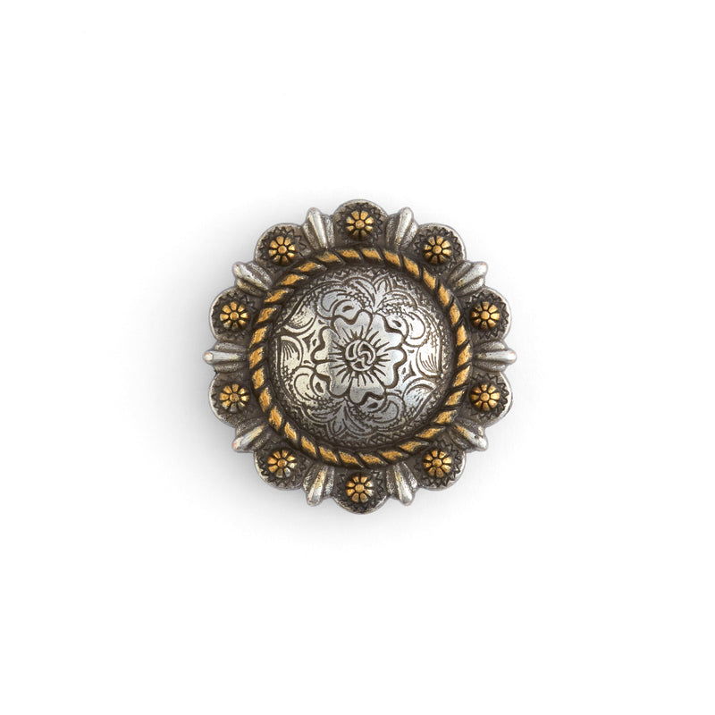 Conchos redondos de bayas con cuerdas