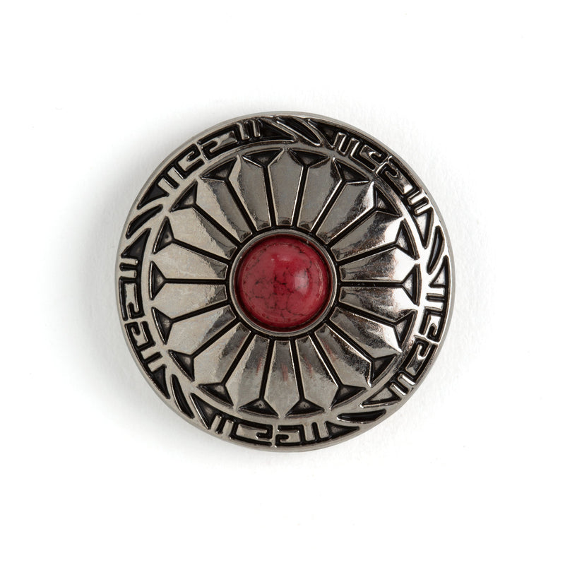 Round Flower Concho