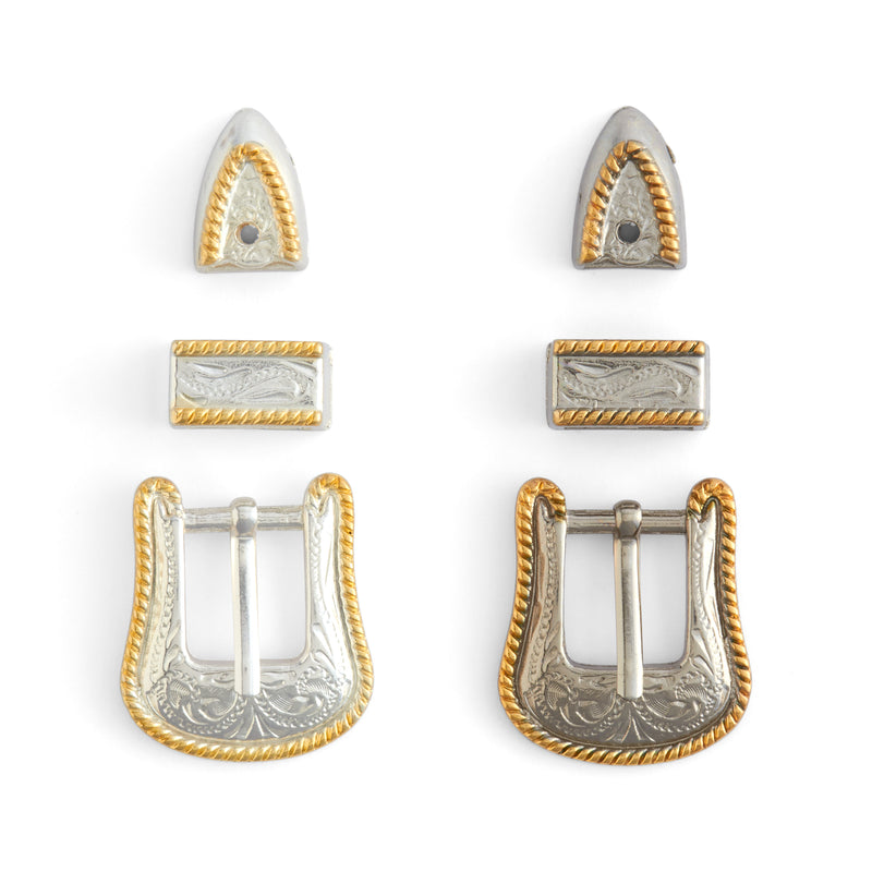 Stratford Decorative Hatband Buckle Set