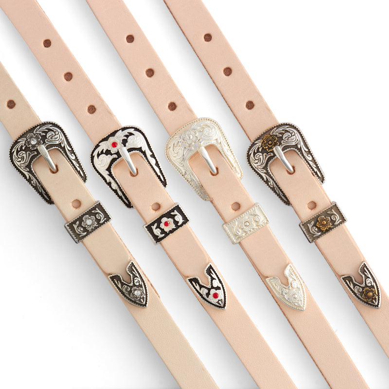 Ensemble de boucles de bandeau floral