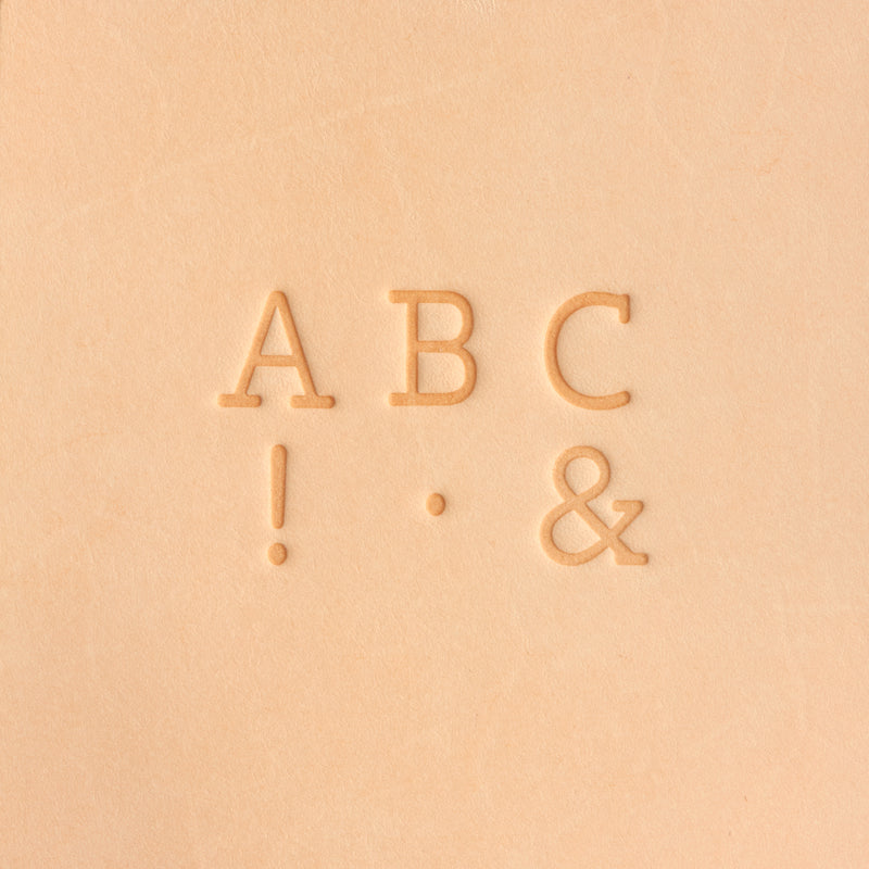 Craftool® Typewriter Alphabet Stamp Set