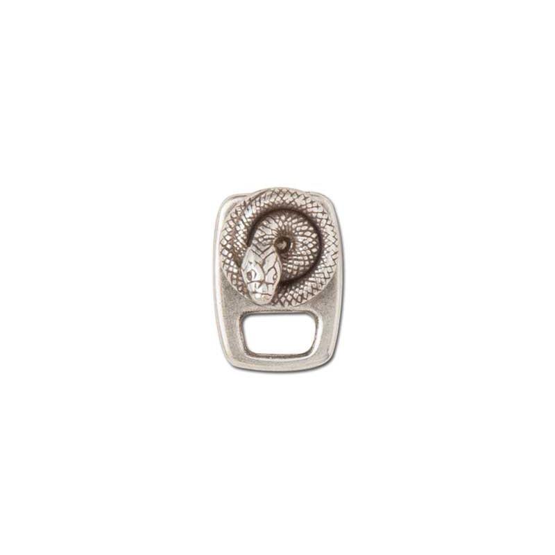 Bouton Bracelet Serpent Infini