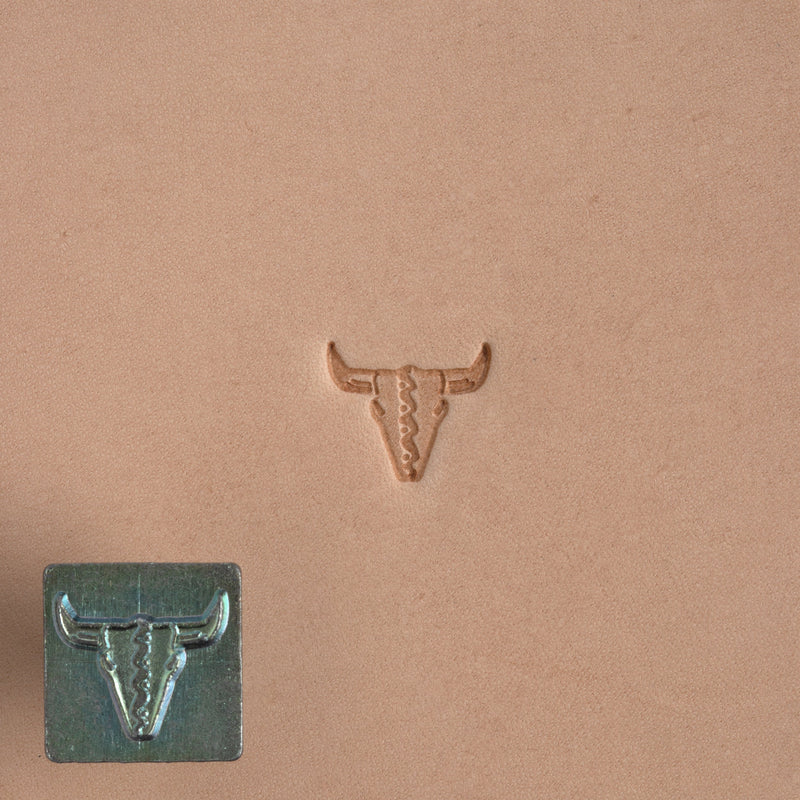 Cráneo de vaca con cabeza de sello pequeño Craftool®