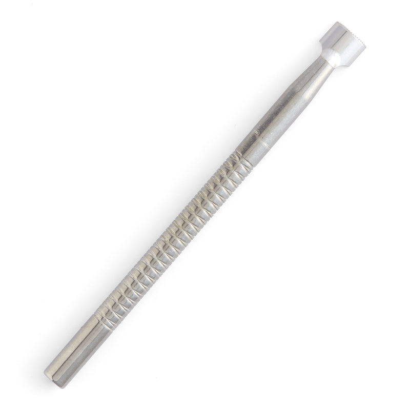 Lined Veiner Stop Stainless Steel Stamp