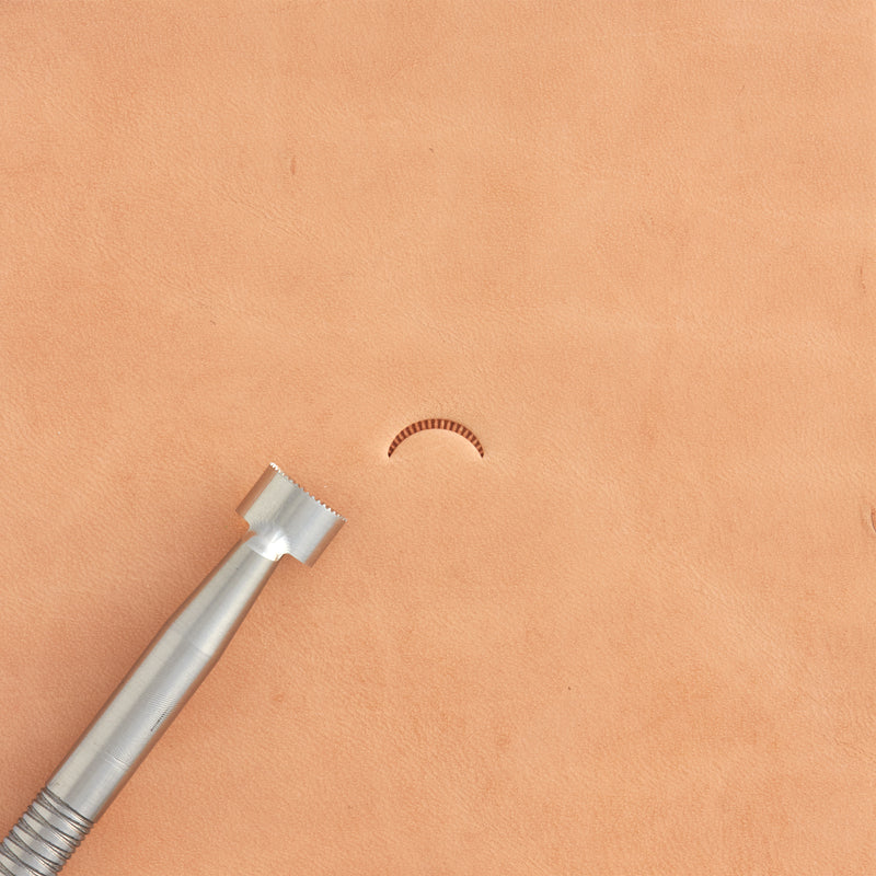 Lined Veiner Stop Stainless Steel Stamp