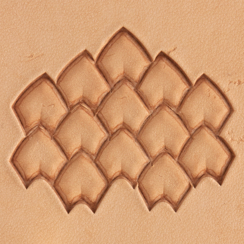 Dragon Scale Brass Stamp