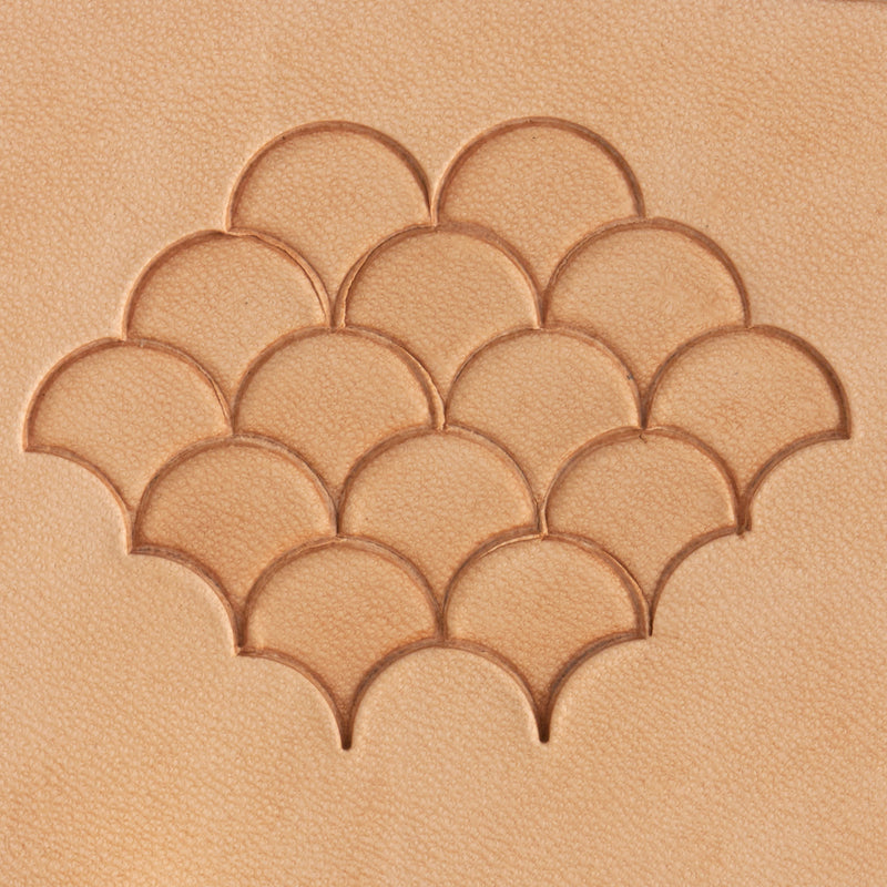 Mermaid Scale Brass Stamp