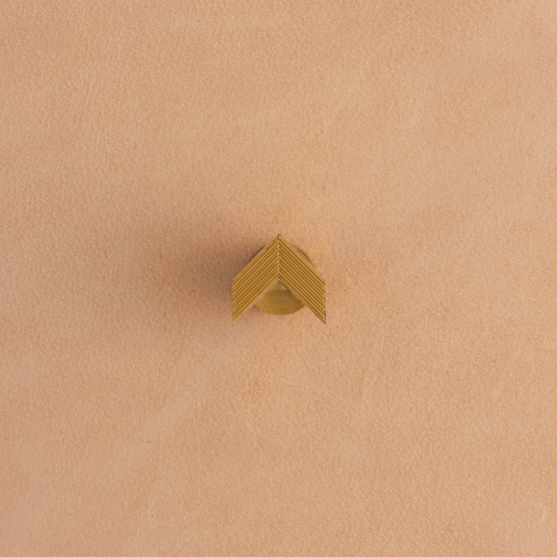 Herringbone Brass Stamp
