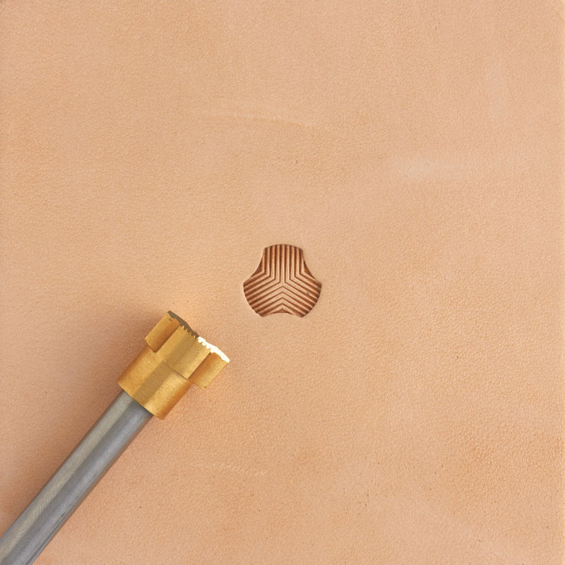 Timbre en laiton triweave