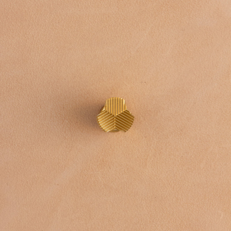 Timbre en laiton triweave