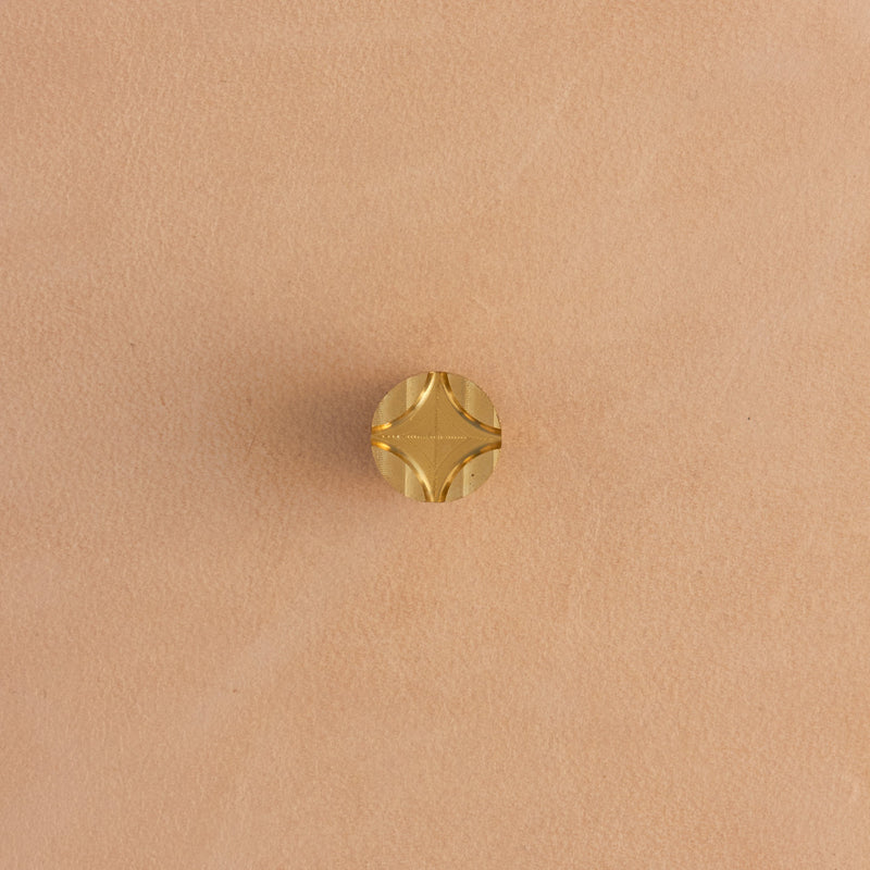 Star Tile Brass Stamp