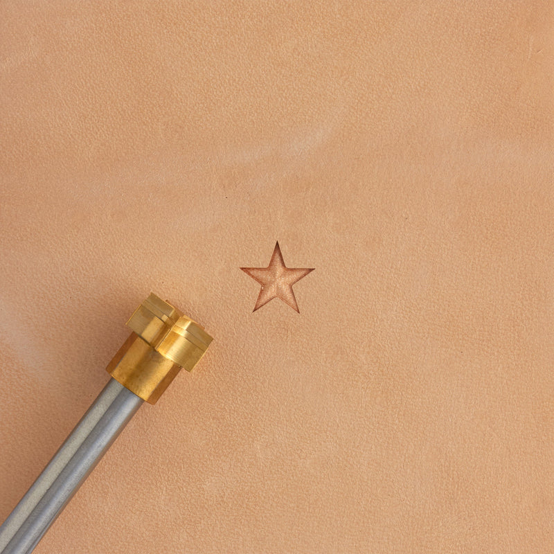 Large Star Brass Stamp