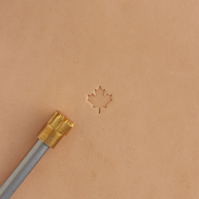 Timbre en laiton feuille d’érable