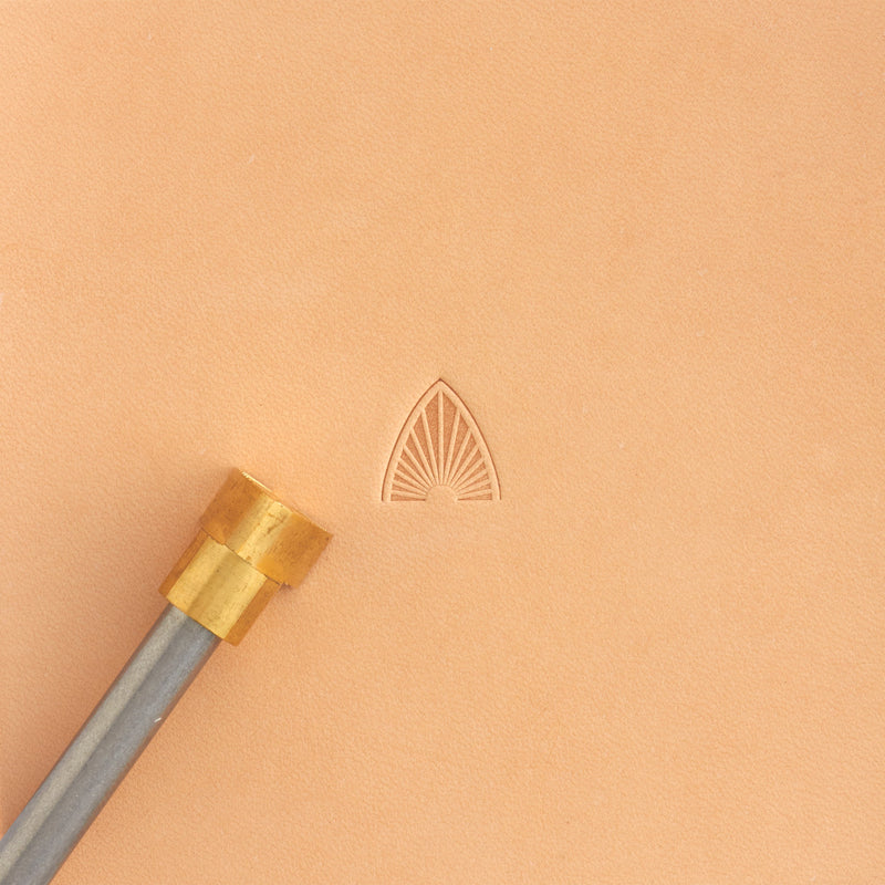 Tampon en laiton pour bordure d'arche Sunburst
