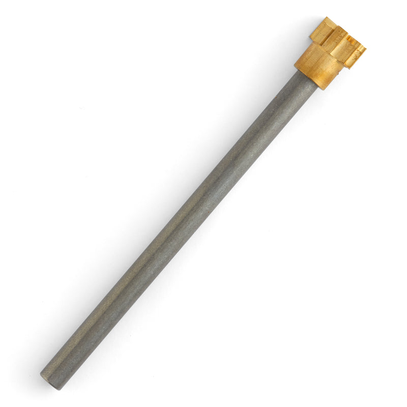 California State with Flag Brass Stamp