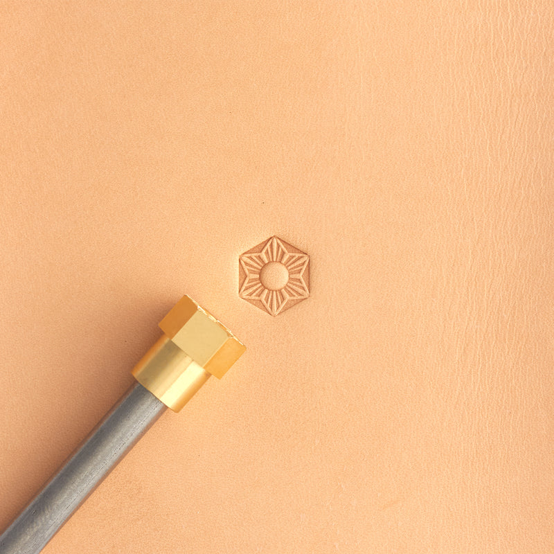 Asanoha Brass Stamp