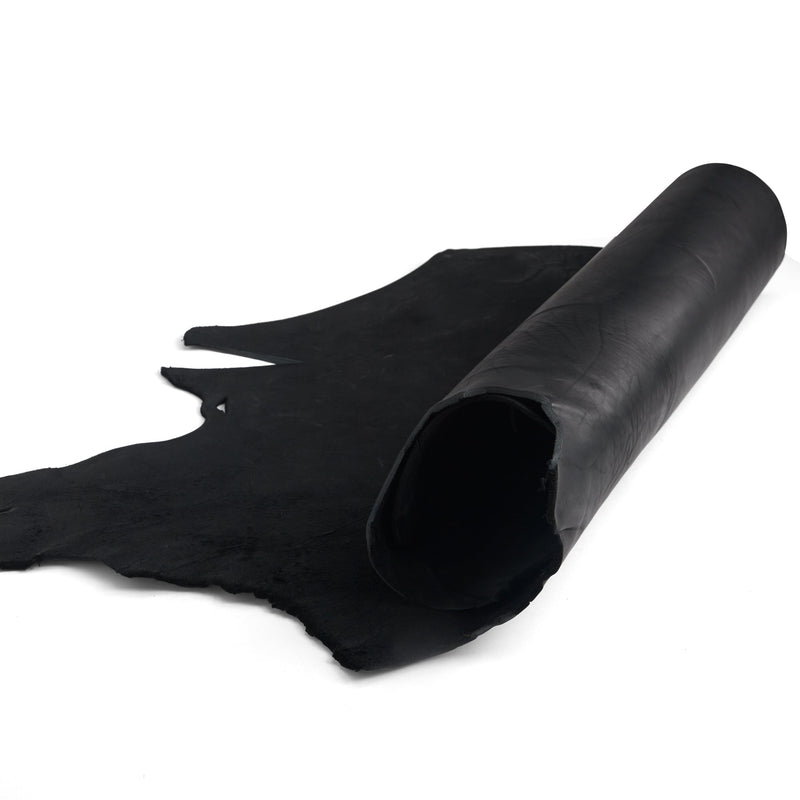 Economy Veg-Tan Saddle Skirting Side Black