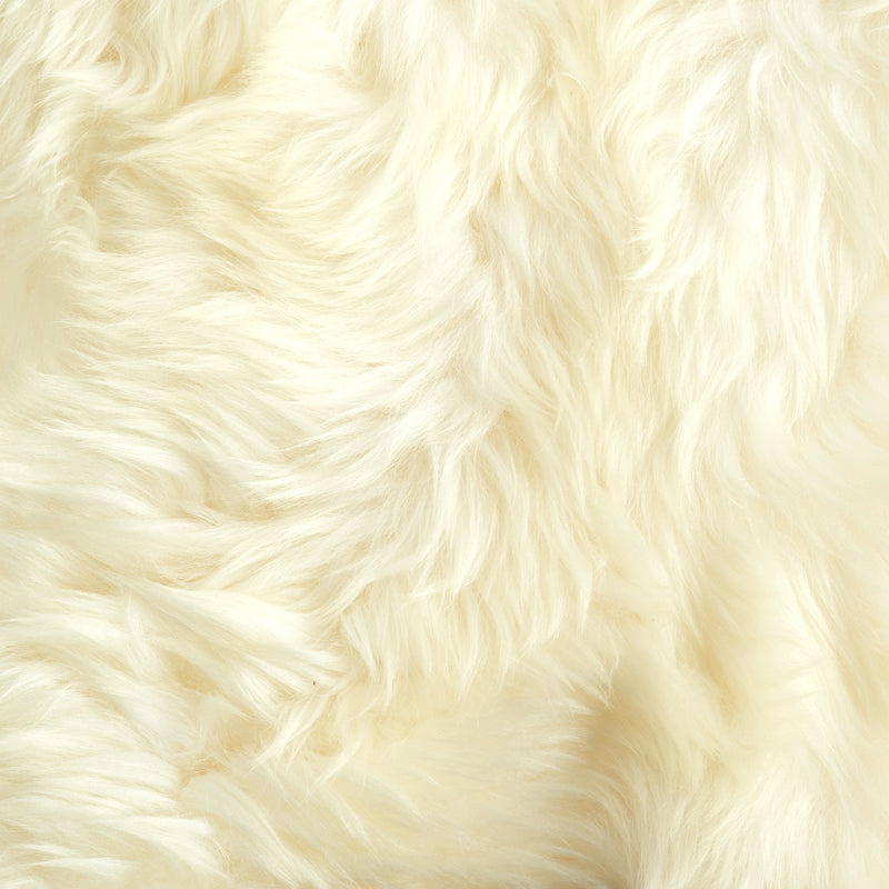 Tapis en peau de mouton naturelle