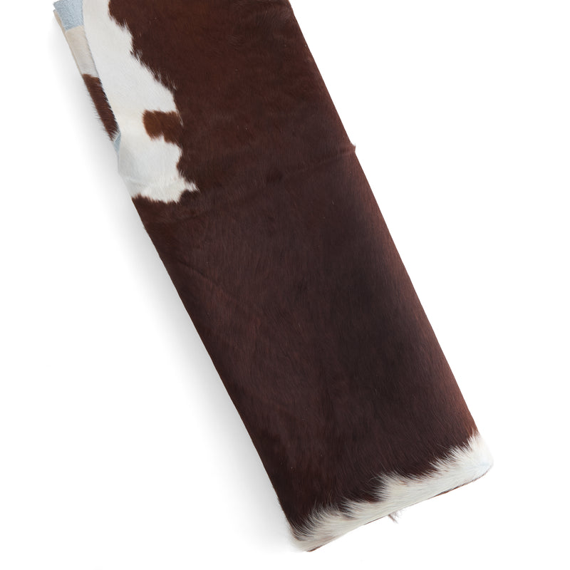 Hair-On Cowhide Rug Brown & White