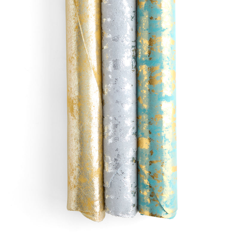 Printed Two-Tone Brushed Single Shoulder