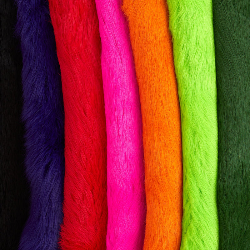 Dyed Rabbit Skin