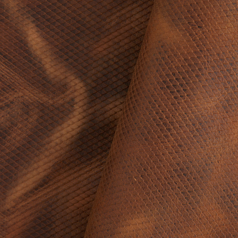 Cognac côté gaufré python