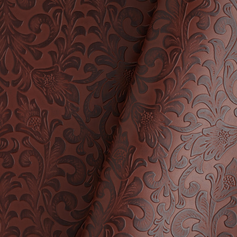 Embossed Hand Tipped Floral Side