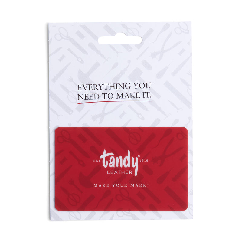 Physical Tandy Leather Gift Card