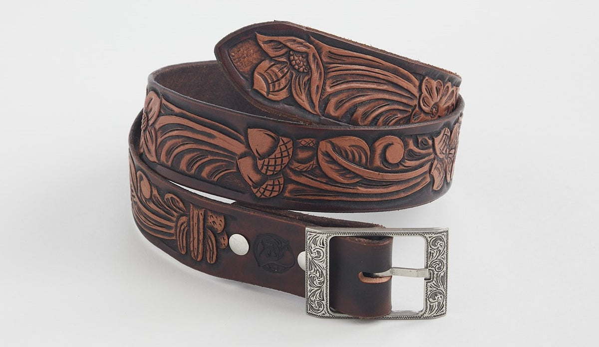Craft a traditional Tooled Belt Banner