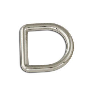 Anillos en D sólidos decorativos
