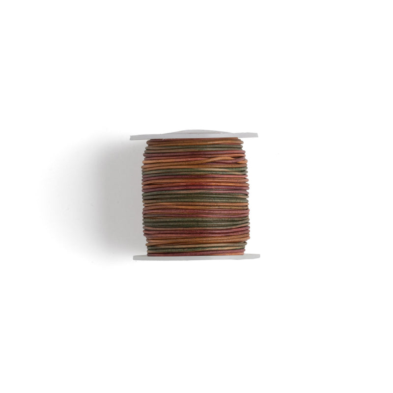 Dentelle ronde en cuir