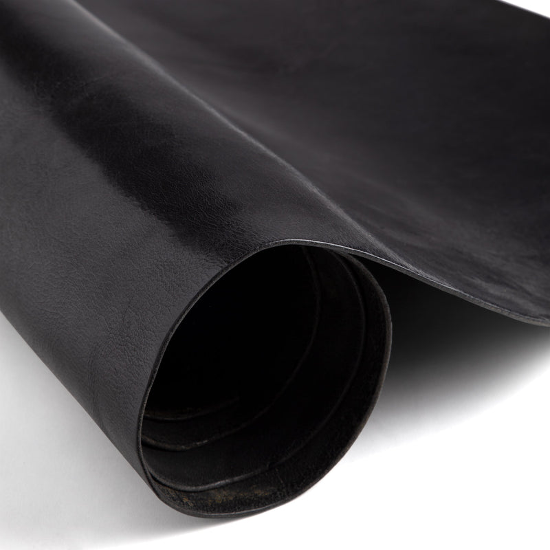 Vintage Glazed Water Buffalo Bend Black