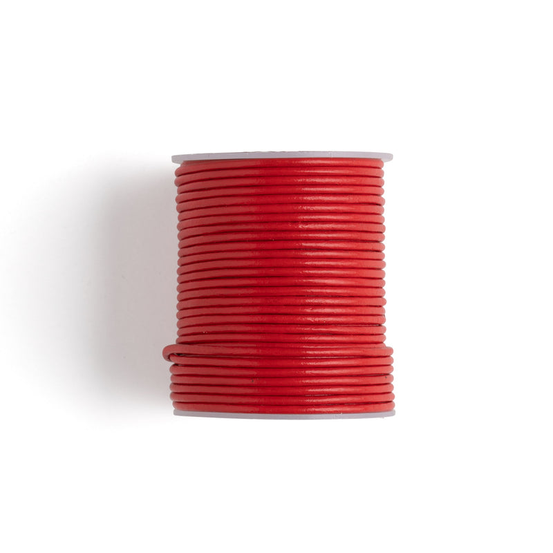 Dentelle ronde en cuir