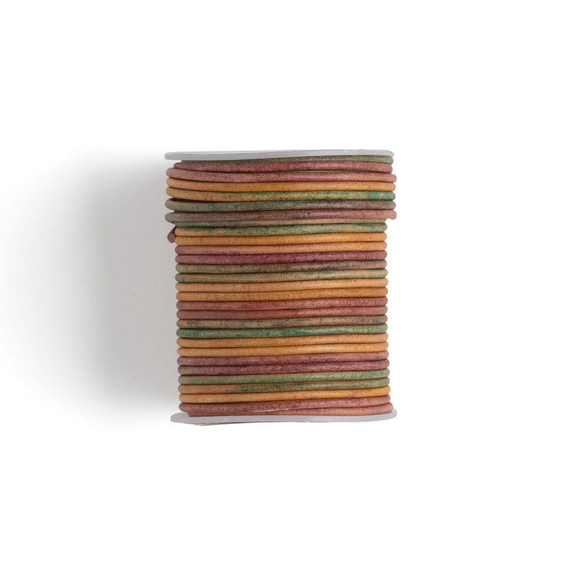 Dentelle ronde en cuir