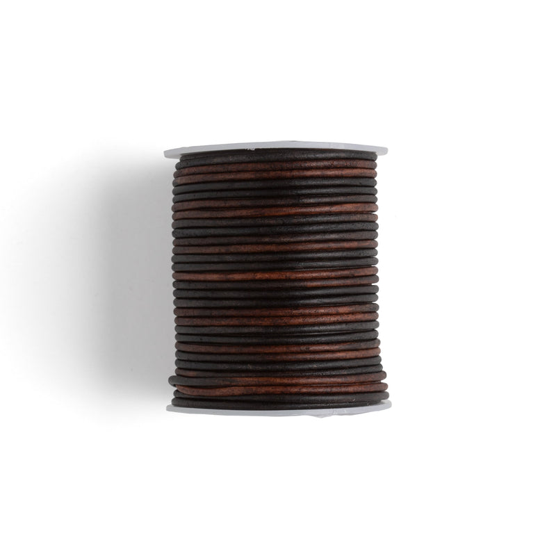 Dentelle ronde en cuir